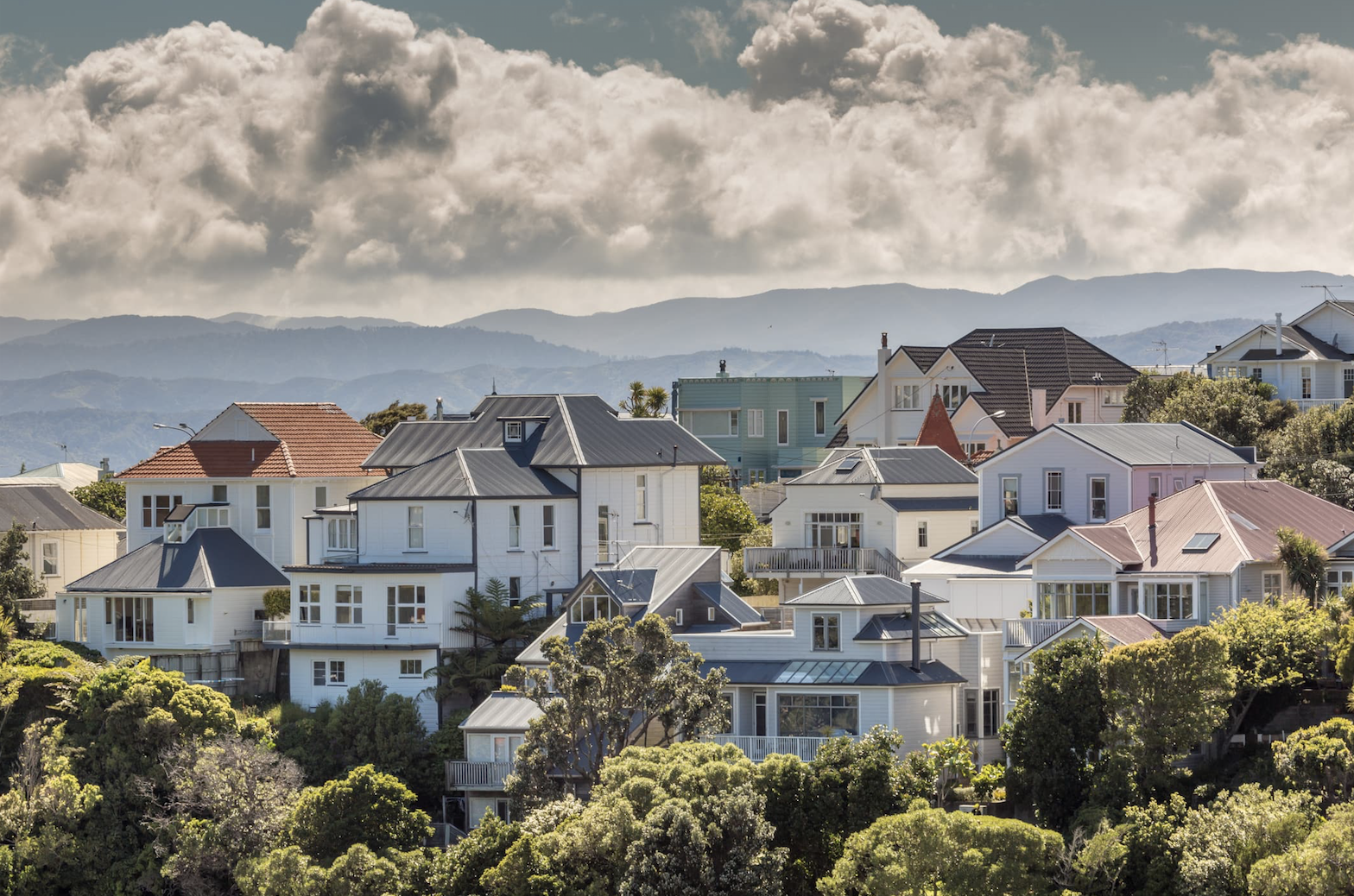 Houses on the hill